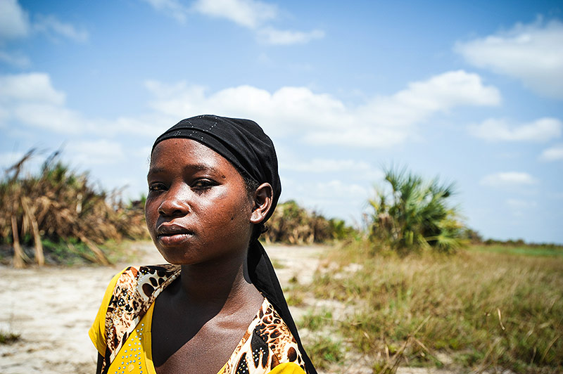 © Gethin Chamberlain Junge malawische Frau