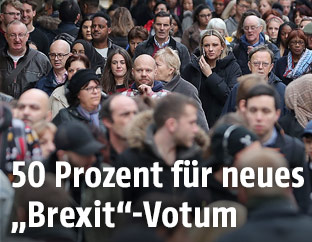 Menschenmenge in London