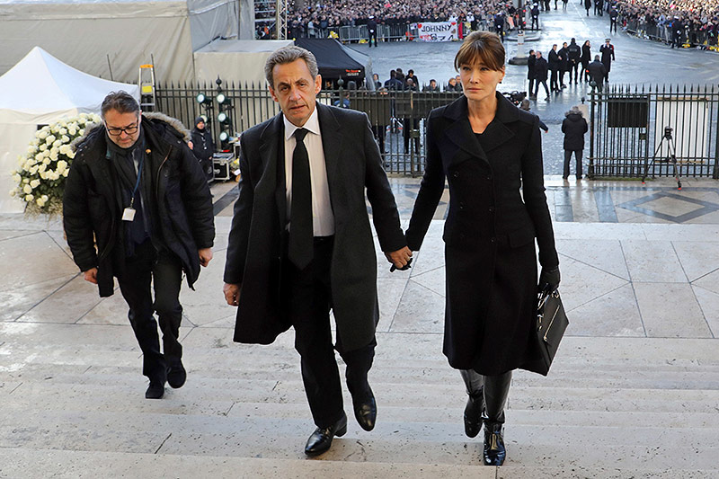 © APA/AP/Ludovic Marin Nicholas Sarkozy und Carla Bruni