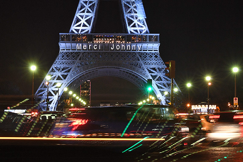 © APA/AFP/Franck Fife Beleuchteter Eiffelturm