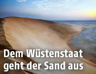 Sanddüne in Katar