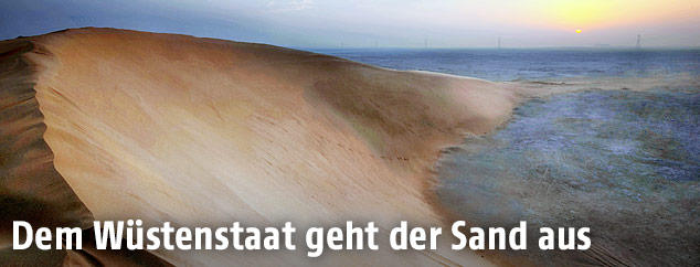 Sanddüne in Katar