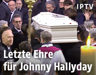 Begräbnis von Johnny Hallyday