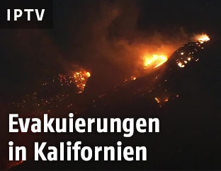 Buschfeuer in Kalifornien
