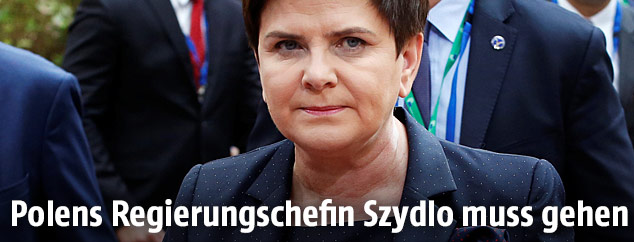 Polens Premierministerin Beata Szydlo