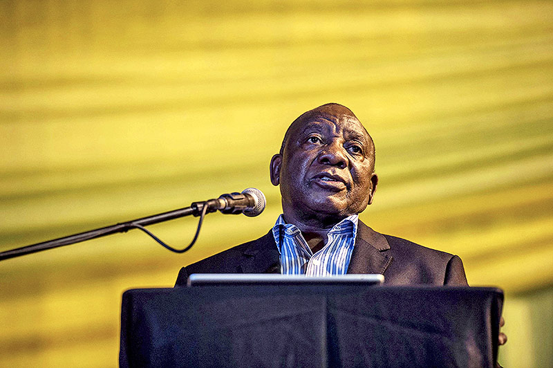 © APA/AFP/Mujahid Safodien Cyril Ramaphosa