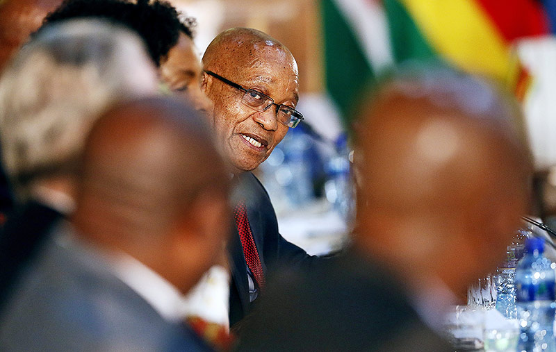© APA/AFP/Phill Magakoe Der südafrikanische Präsident Jacob Zuma