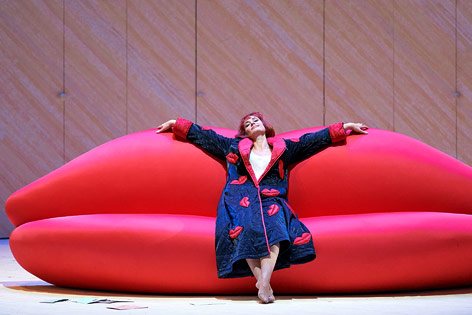 © Wiener Staatsoper/Michael Pöhn Szenenbild aus "Lulu"