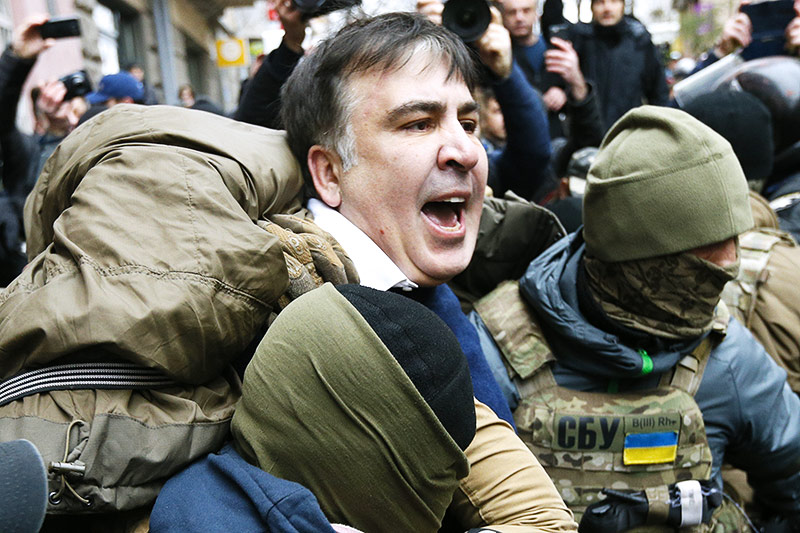 © Reuters/Valentyn Ogirenko Festnahme von Micheil Saakaschwili