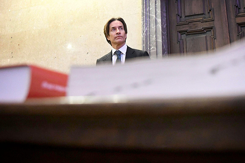 © APA/Helmut Fohringer Der Angeklagte Karl-Heinz Grasser