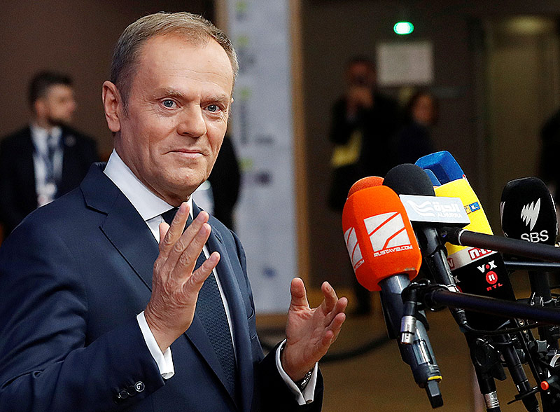© Reuters/Yves Herman EU-Ratspräsident Donald Tusk