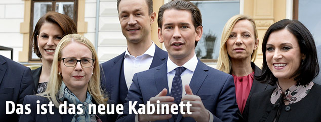 &Ouml;VP-Pr&auml;sentation des neuen Kabinetts