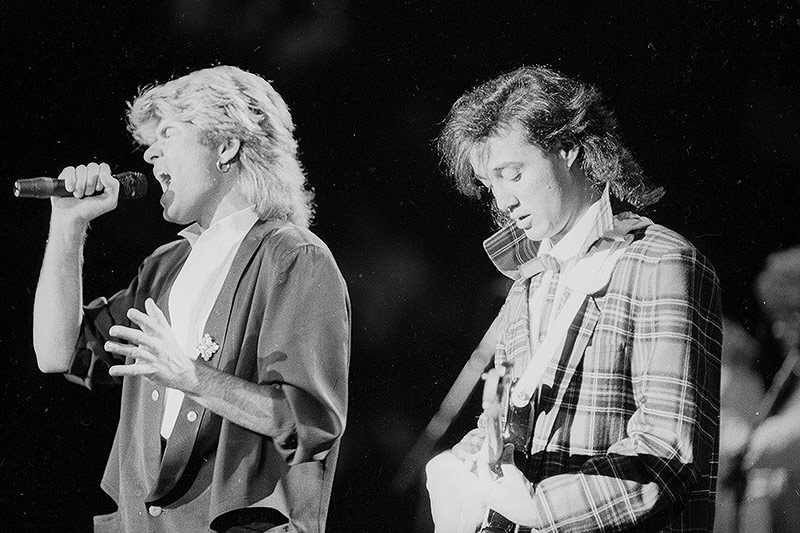 © APA/AP/Neal Ulevich George Michael und Andrew Ridgeley