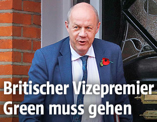Der britische Vizepremierminister und Kabinettschef Damian Green