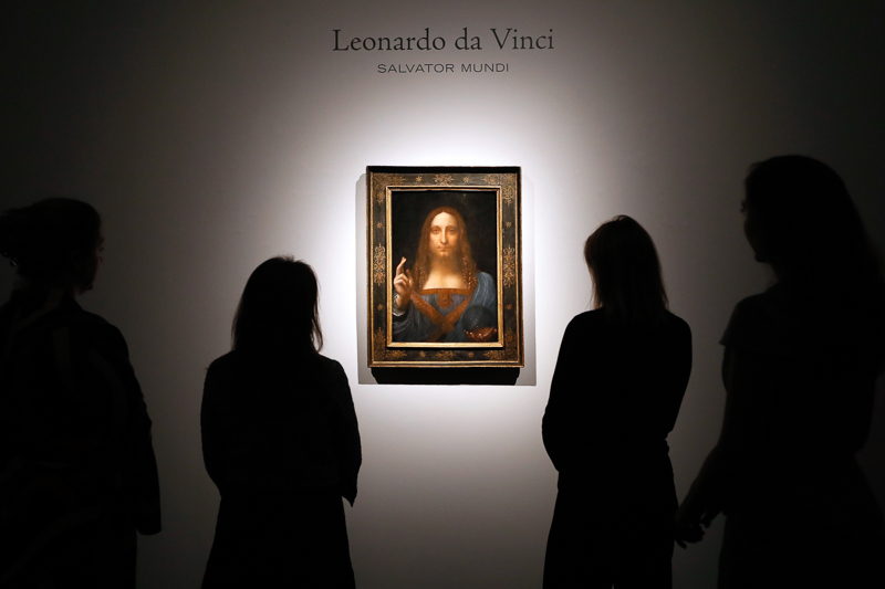 © APA/AP/Kirsty Wigglesworth Leonardo da Vinci's "Salvator Mundi"