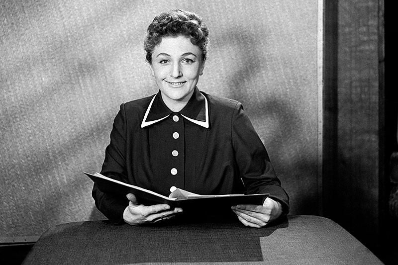 © ORF Franziska Kalmer im Jahr 1957