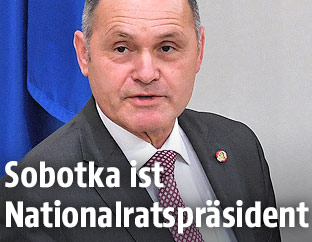 Nationalratspr&auml;sident Wolfgang Sobotka (&Ouml;VP)