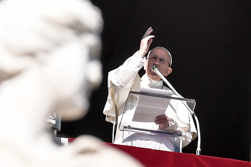 © APA/AFP/Andreas Solaro Der Papst