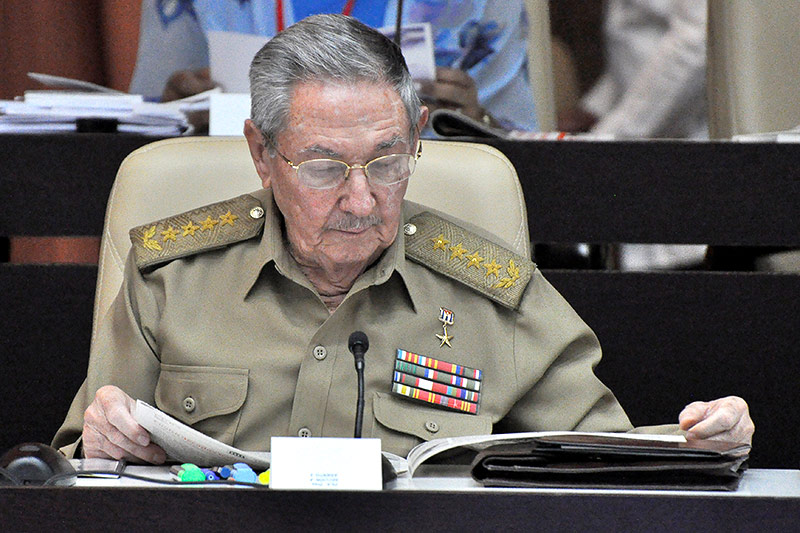 © APA/AFP/Jorge Beltran Der kubanische Präsident Raul Castro