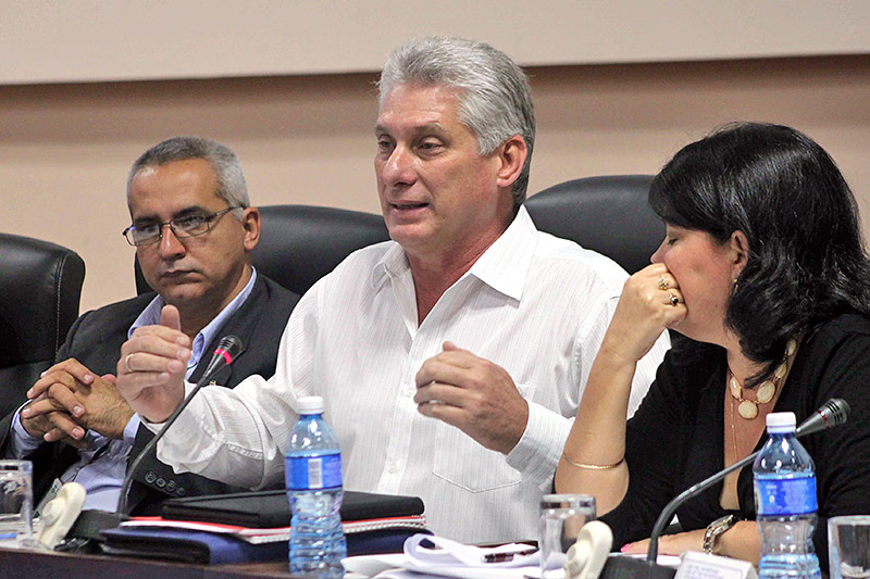 Kubas Vizepräsident Miguel Diaz Canel