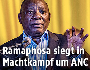 Der neue ANC-Chef Cyril Ramaphosa