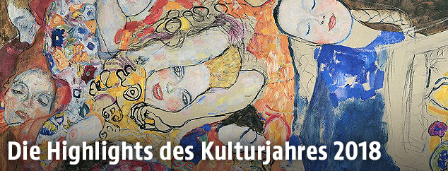 Klimtgemälde "Die Braut"