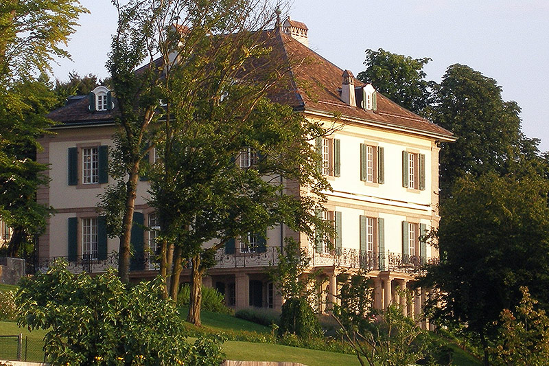 Villa Diodati am Genfer See