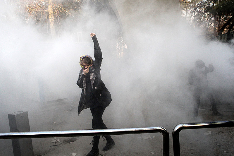 © APA/AFP Proteste im Iran