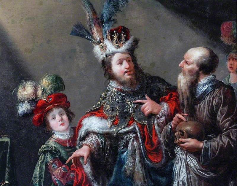 Claude Vignons "Krösus und Solon"