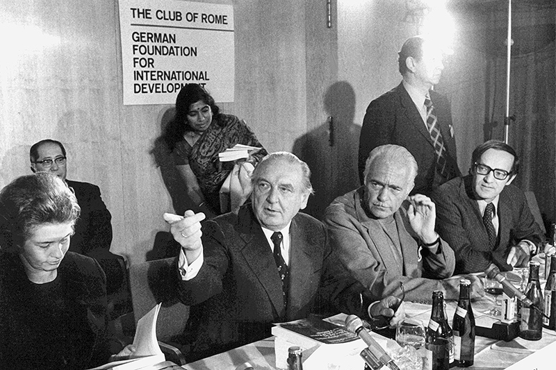 Jahrestagung des Club of Rome in Berlin, 1974