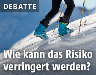 Tourenskifahrer