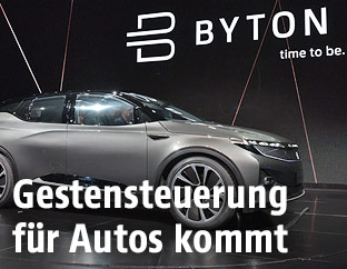 Auto "Byton" auf der CES
