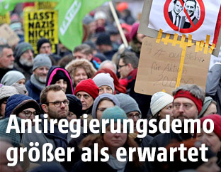 Demonstrationin Wien