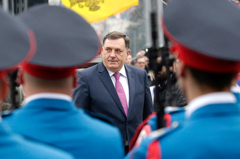 © APA/AP/Amel Emric Präsident der Republik Srpska Milorad Dodik