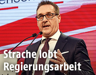 Bundesparteiobmann Heinz Christian Strache (FPÖ)