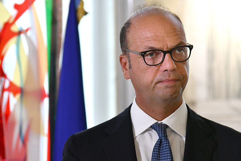 © APA/AFP/Alberto Pizzoli Der italienische Außenminister Angelino Alfano