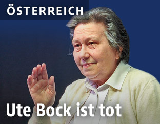 Fl&uuml;chtlingsbetreuerin Ute Bock
