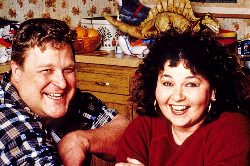 © picturedesk.com/Mary Evans/Ronald Grant Archive John Goodman und Roseanne Barr