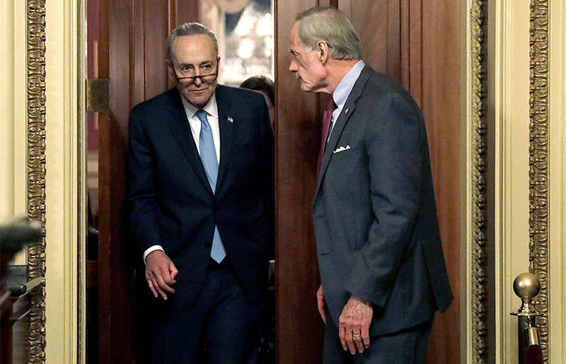 © Reuters/Yuri Gripas Chuck Schumer im US-Kapitol
