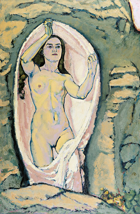 © Leopold Museum, Wien, Inv. 1999 Kolomann Moser, Venus in der Grotte, um 1914