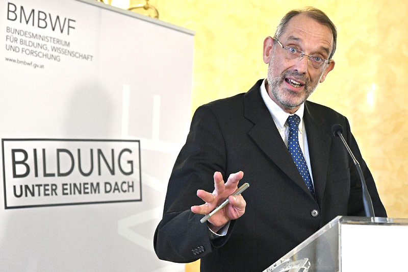 © APA/Georg Hochmuth Bildungsminister Heinz Fassmann
