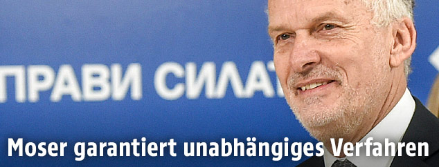 Justizminister Josef Moser