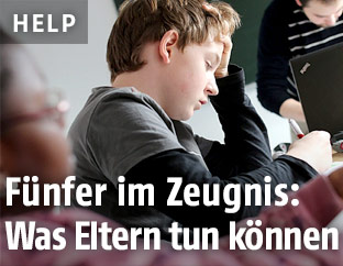 Schulkind in der Schule