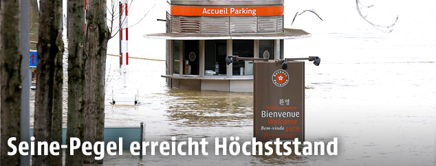 Hochwasser in Paris