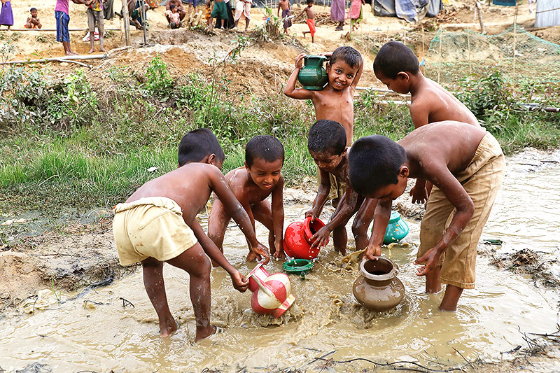 Rohingya-Kinder