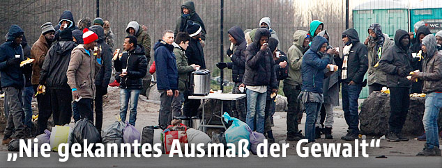 Migranten in Calais