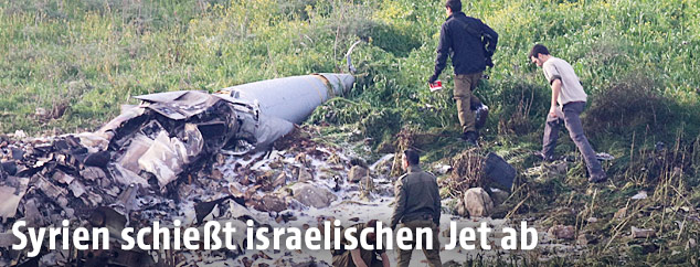 Abgestürzter israelischer Jet