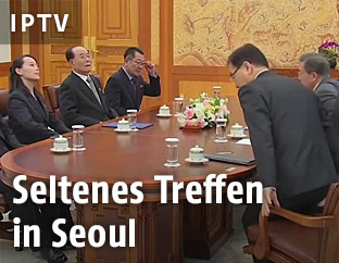 Südkoreas Präsident trifft nordoreanische Delegation