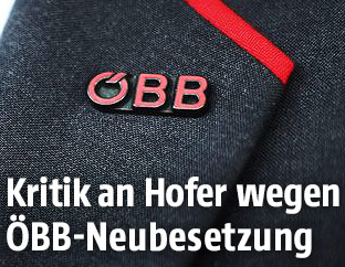 Anzug mit &Ouml;BB-Anstecknadel