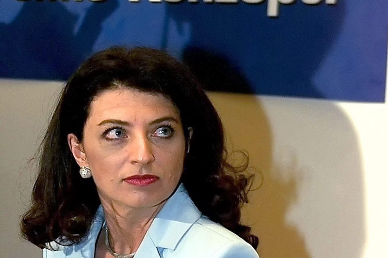 © APA/Roland Schlager Die ehemalige Infrastrukturministerin Monika Forstinger (FPÖ) anlässlich einer Sitzung des Ministerrates am 4. 9. 2001 in Wien